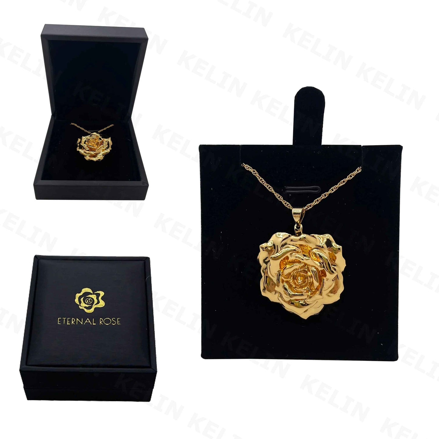 Sweet Elegant Rose Necklace