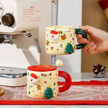 380mL Christmas Themed Ceramic Mug