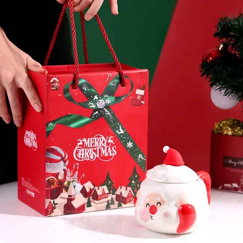 Cool and Cute Christmas Santa Mug with Gift Box