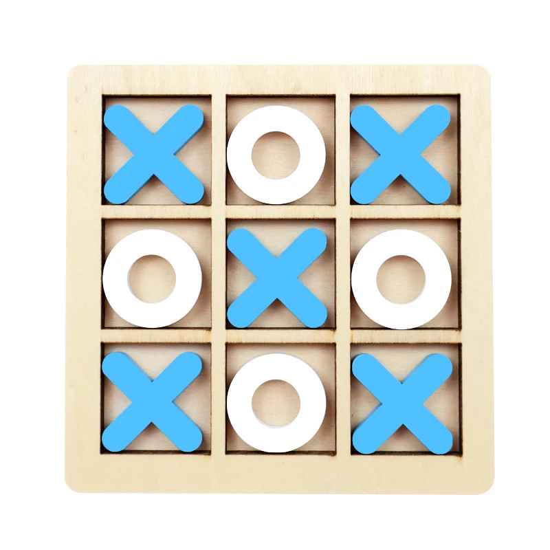 Tic-Tac-Toe Brain Training Table Challenge Game