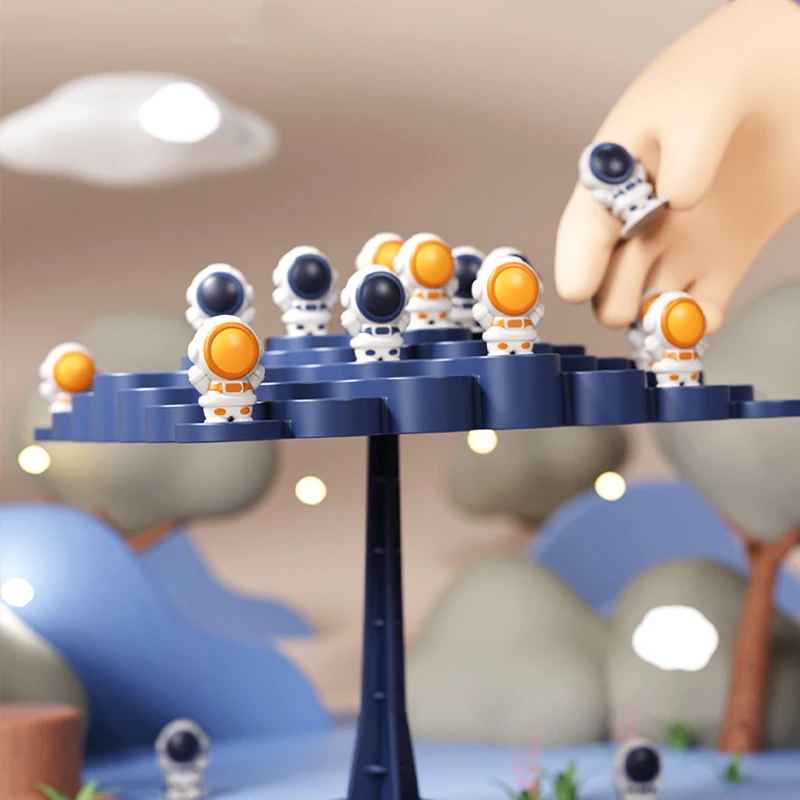 Kids Astronauts Balance Tree Board Game