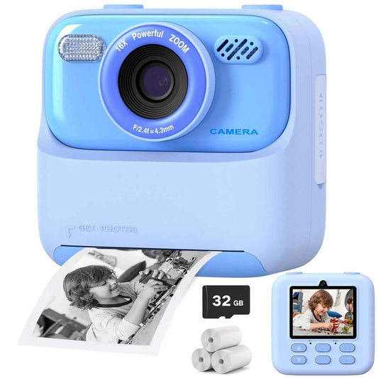 1080P HD Kids Dual Lens Selfie Digital Camera