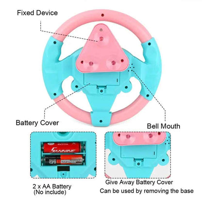 Driving Simulation Steering Wheel Toy