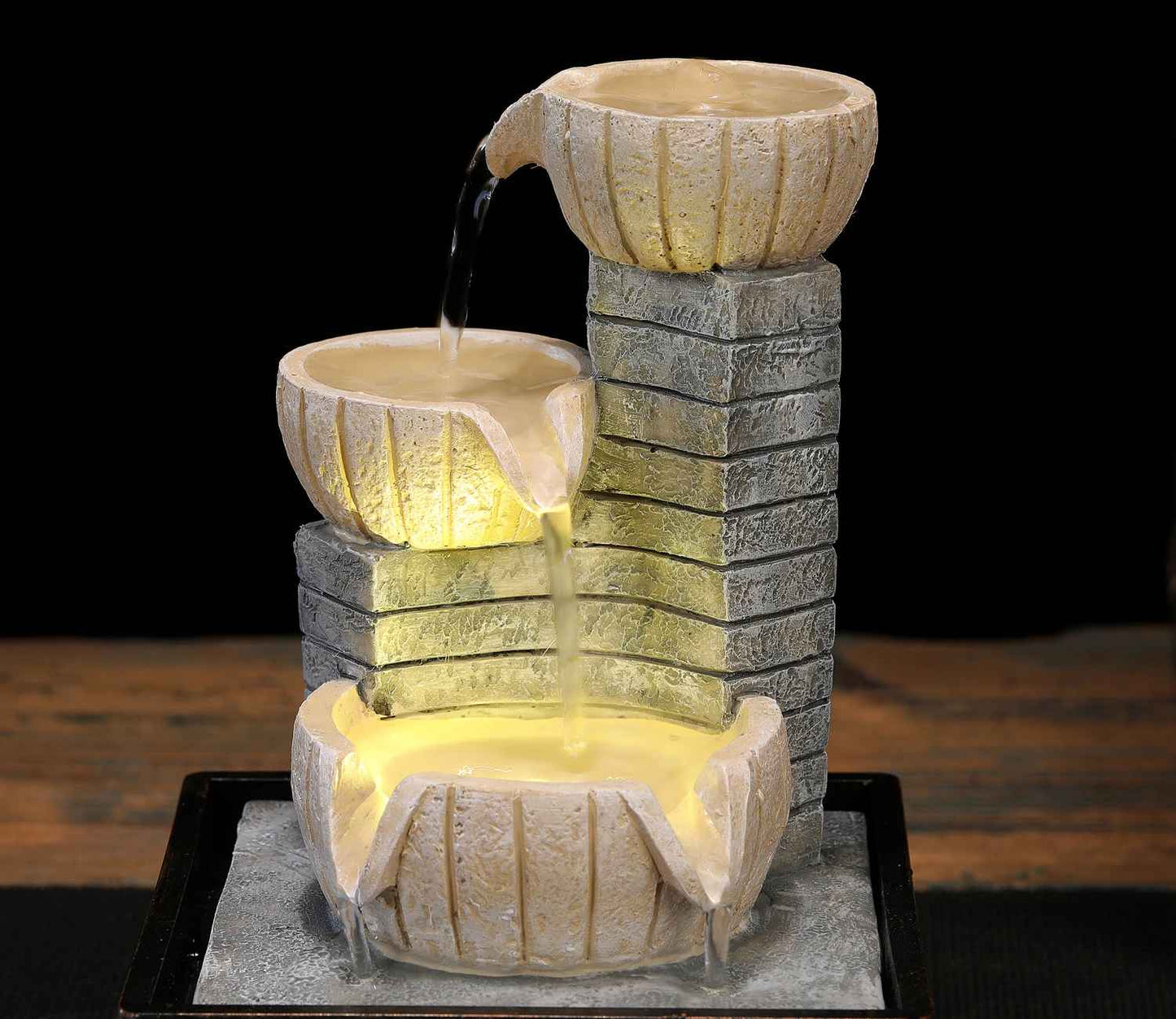 Indoor Relaxation Tabletop Water Fountain