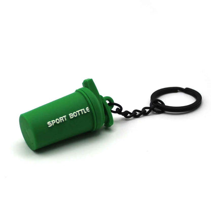 3D PVC Cup Sport Bottle Keychain