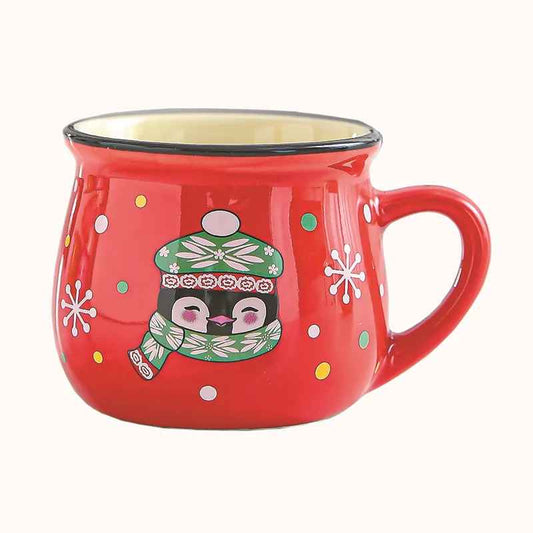 150mL Ceramic Cartoon Christmas Mug