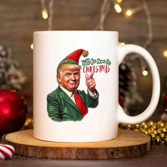 11oz Christmas Elf Ceramic Mug