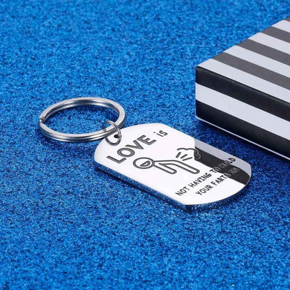 Funny Message Keychain Gift