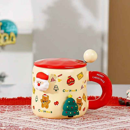 380mL Christmas Themed Ceramic Mug