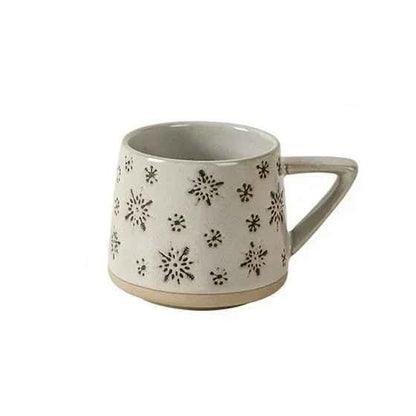 Christmas Creative Nordic Style Retro Ceramic Mug