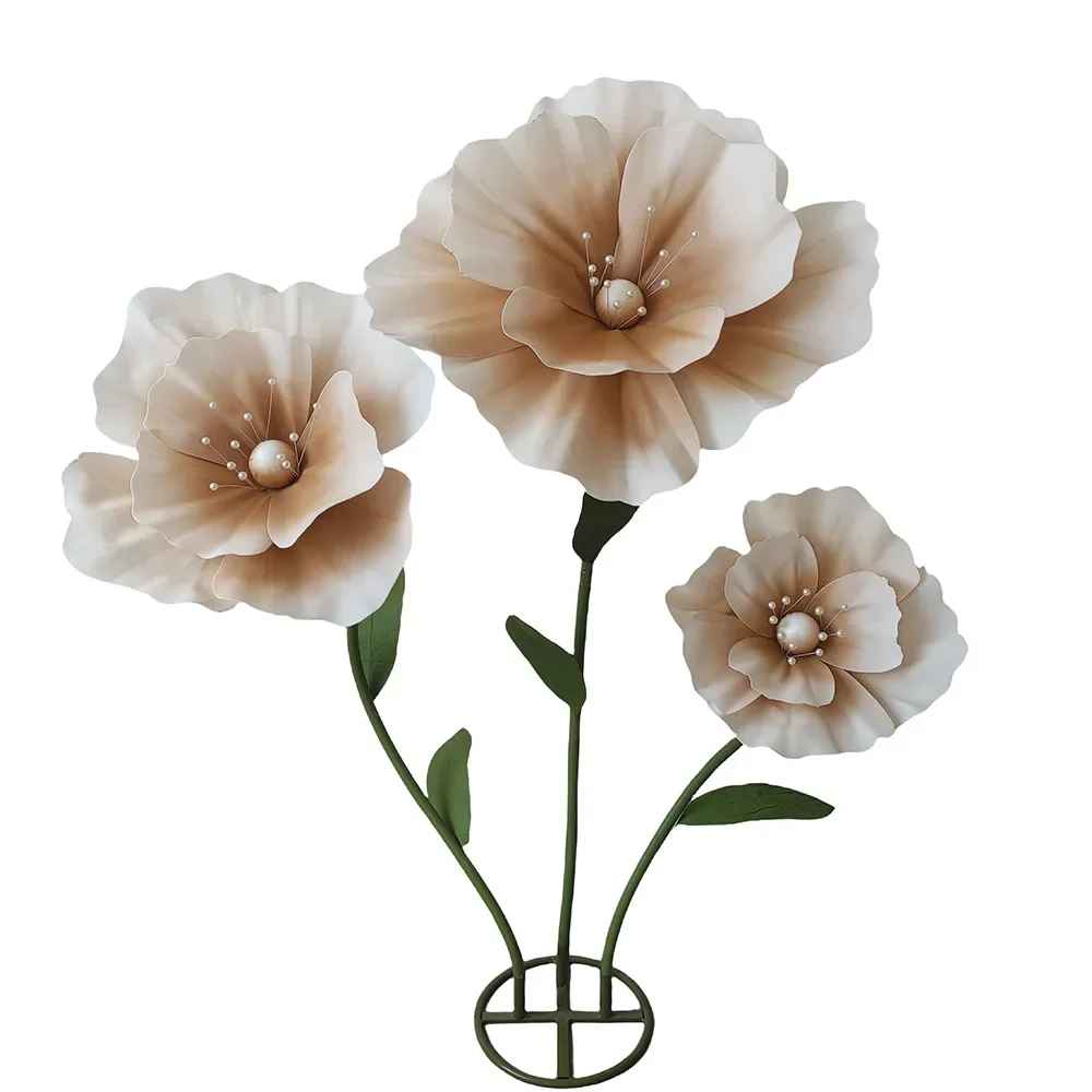 Three-Dimensional Big Artificial Foam Flower