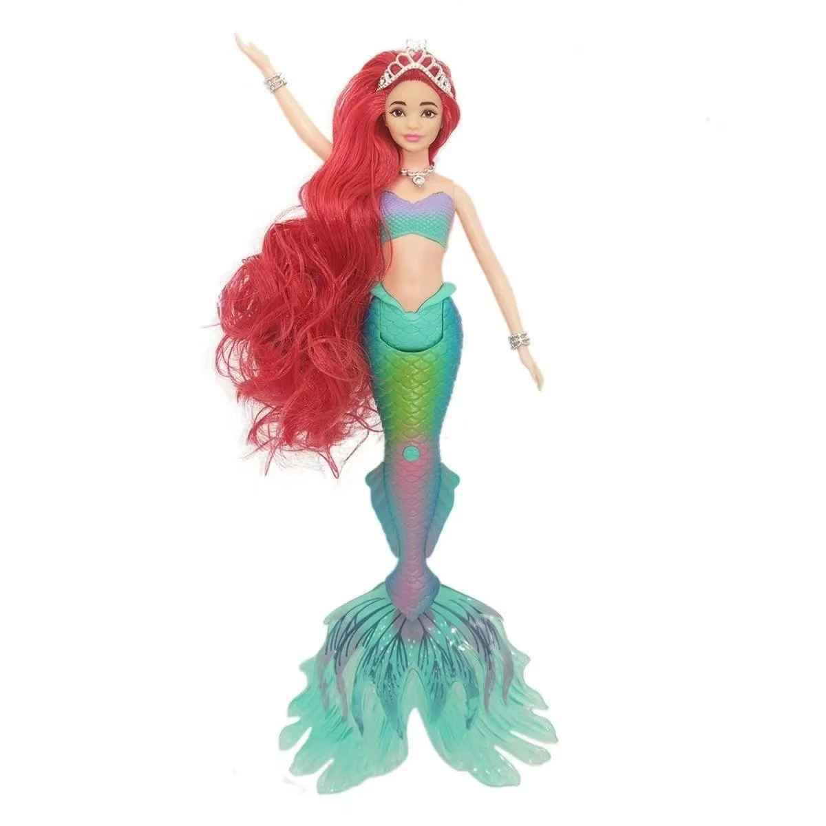 35cm Light & Music Mermaid Princess Doll