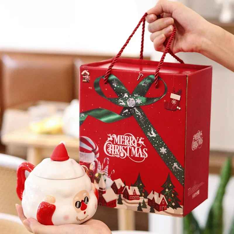 Cool and Cute Christmas Santa Mug with Gift Box