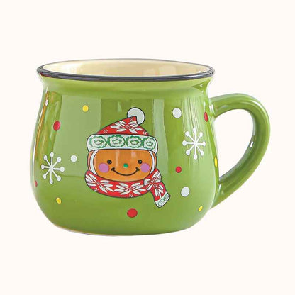 150mL Ceramic Cartoon Christmas Mug