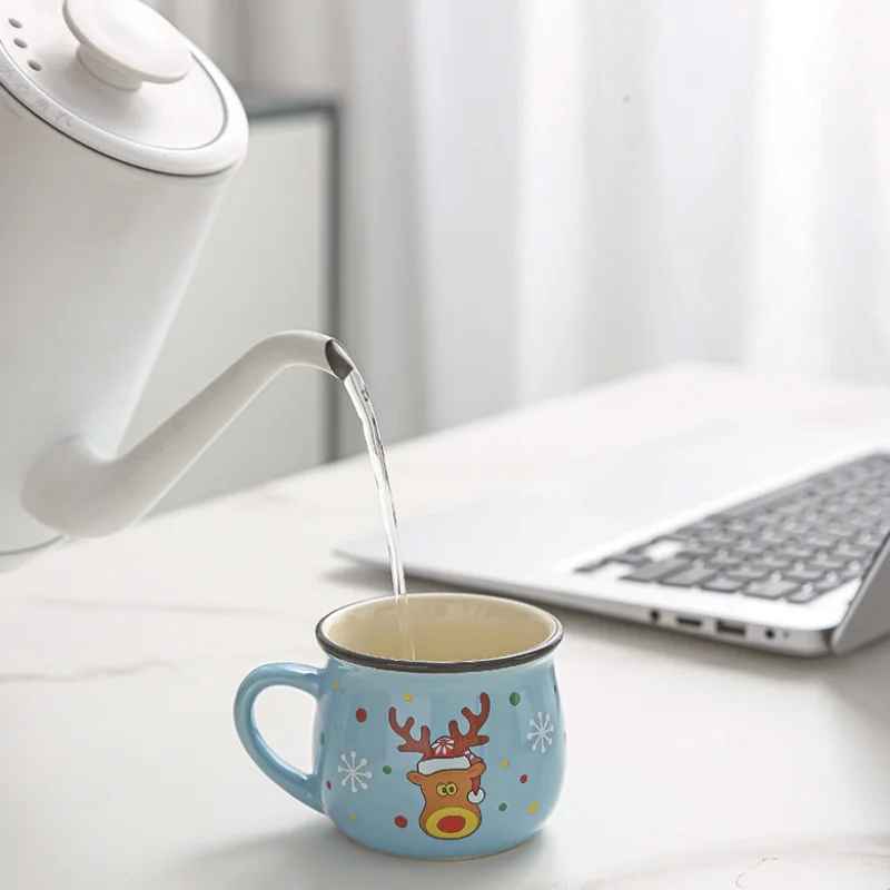 150mL Ceramic Cartoon Christmas Mug