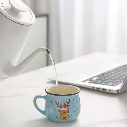 150mL Ceramic Cartoon Christmas Mug