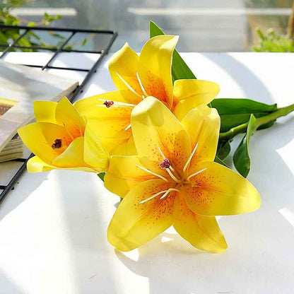 Artificial Real Touch Eternal Lily Flower