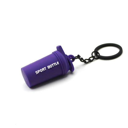 3D PVC Cup Sport Bottle Keychain