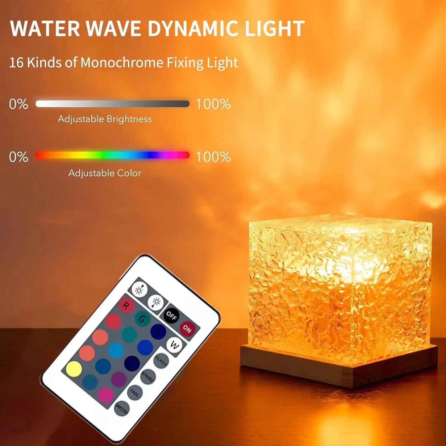 Ocean Wave 16 Colors Light Projector