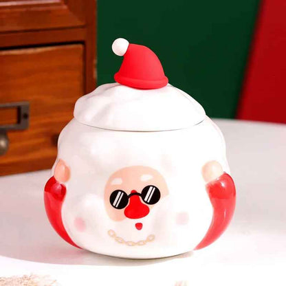 Cool and Cute Christmas Santa Mug with Gift Box