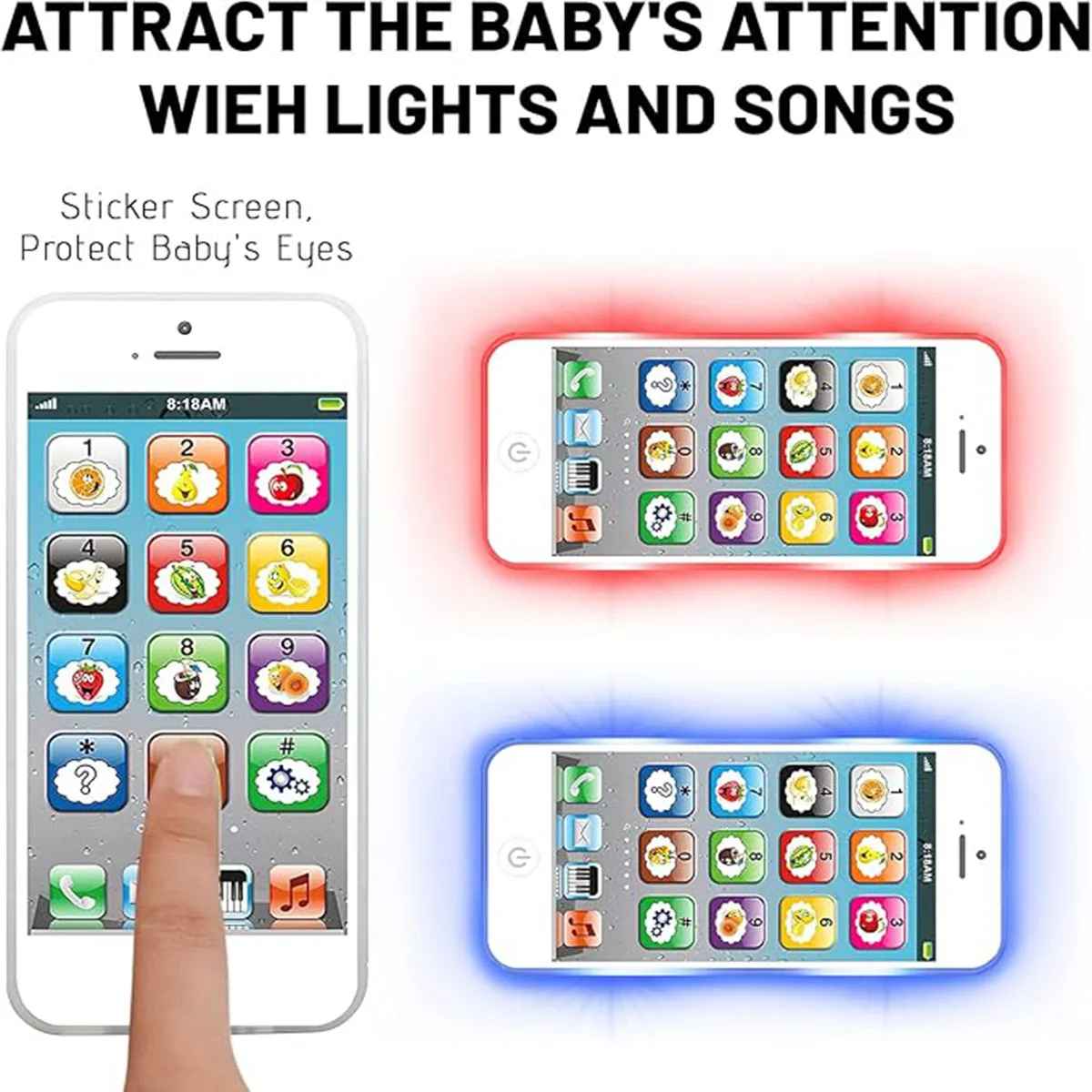 Children’s Simulation Musical Cellphone Toy