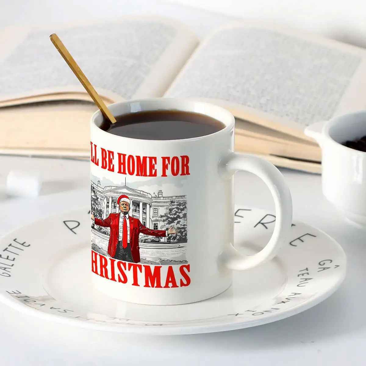 11oz I'll Be Home for Christmas Ceramic Mug