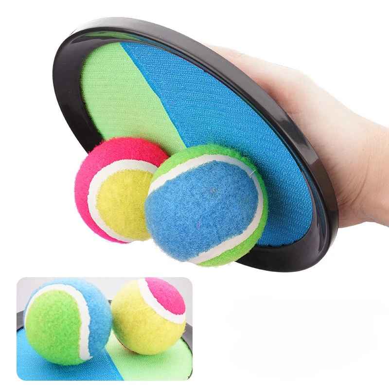 Suction Ball Sticky Target Racket Interactive Ball Toys