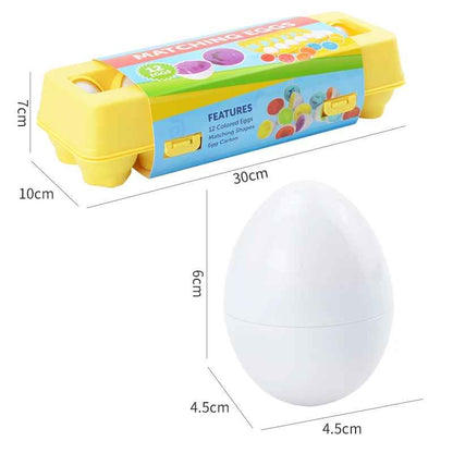 Montessori Matching Egg Toy