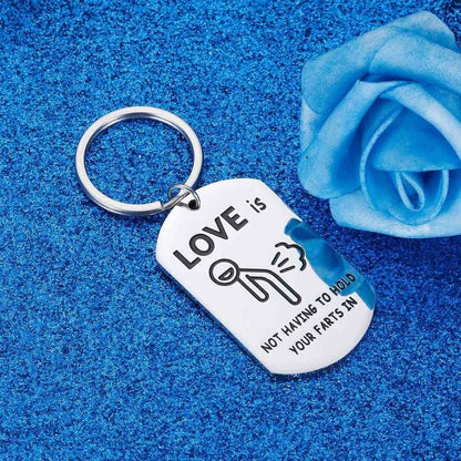 Funny Message Keychain Gift