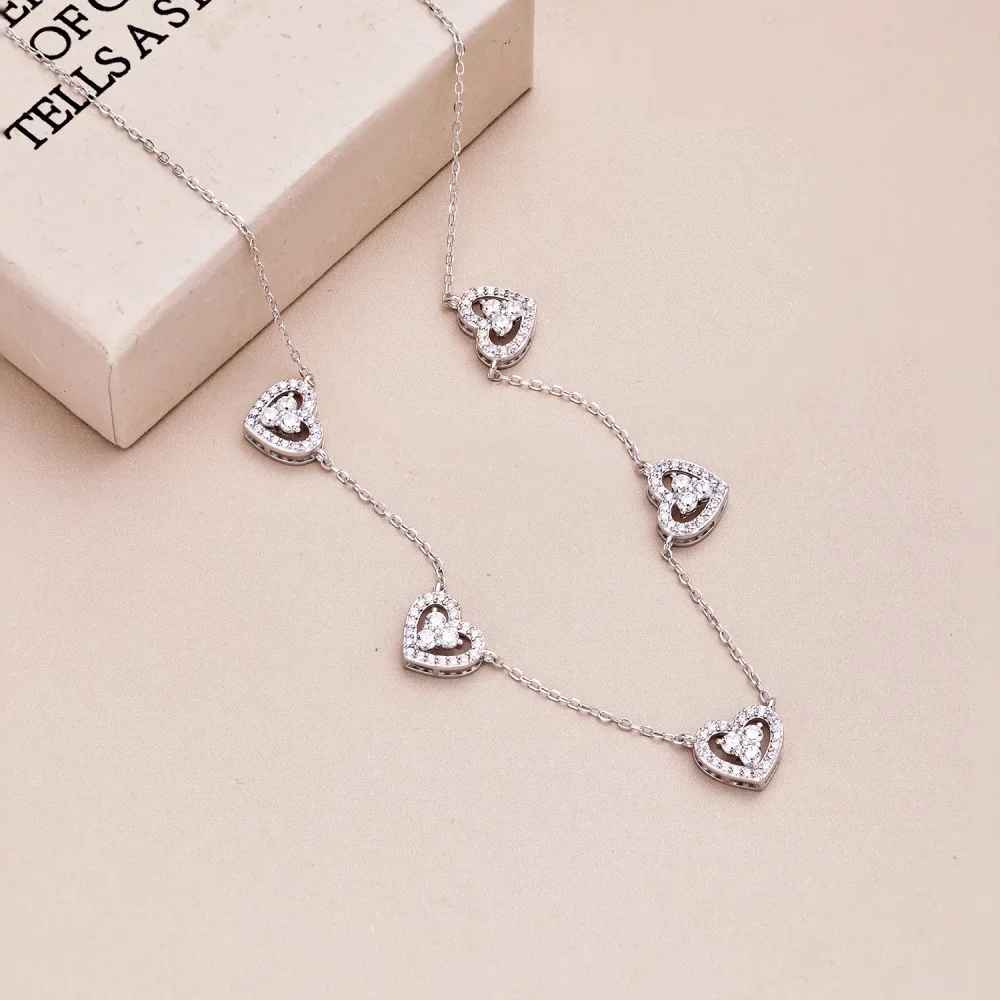 Heart Charm Pendant Necklace