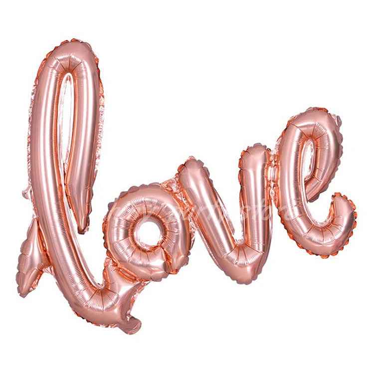 Romantic "Love" Foil Balloon