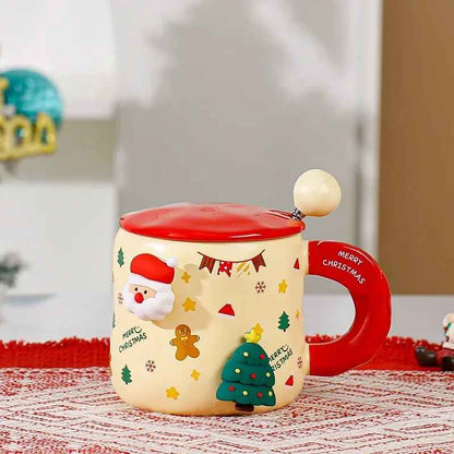 380mL Christmas Themed Ceramic Mug