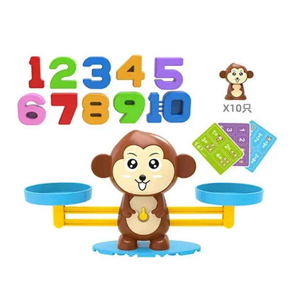 Montessori Monkey Math Balance Toy