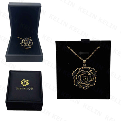 Sweet Elegant Rose Necklace