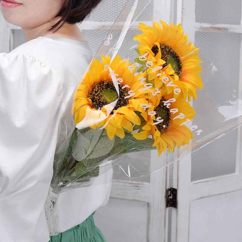 Eternal Artificial Silk Sunflower Bouquet