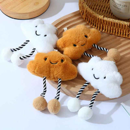 1Pc Cute Cloud Plush Stuffed Keychain Doll