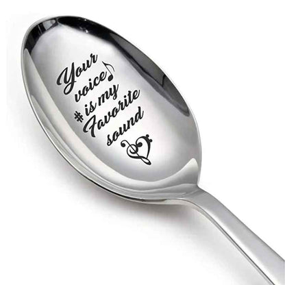 Sweet Love Letter Stainless Steel Milk Coffee Spoon – Wedding Souvenir or Anniversary Gift for Girlfriend/Boyfriend