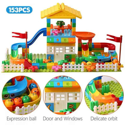 153PCS Big Particle Roof Building Blocks Toys