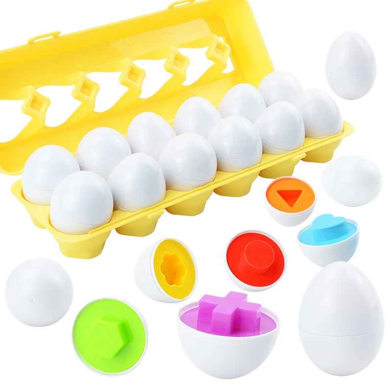 Montessori Matching Egg Toy