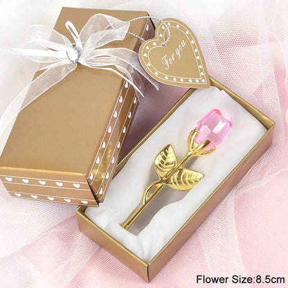 Luxury Sweet Artificial Rose Flowers with Box