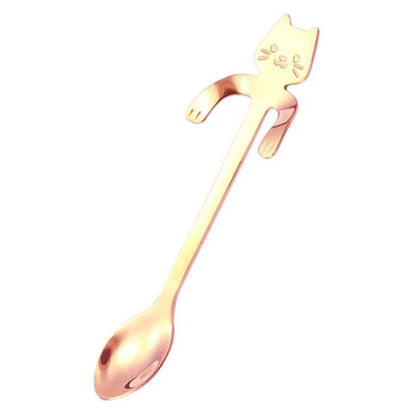 Cute Cat Shape Stainless Steel Teaspoon