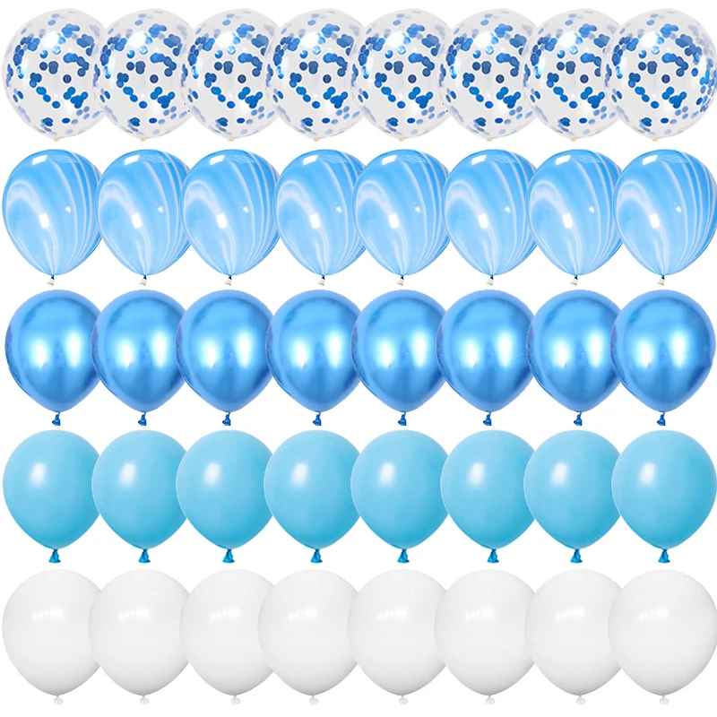 40pcs Confetti Latex Balloon