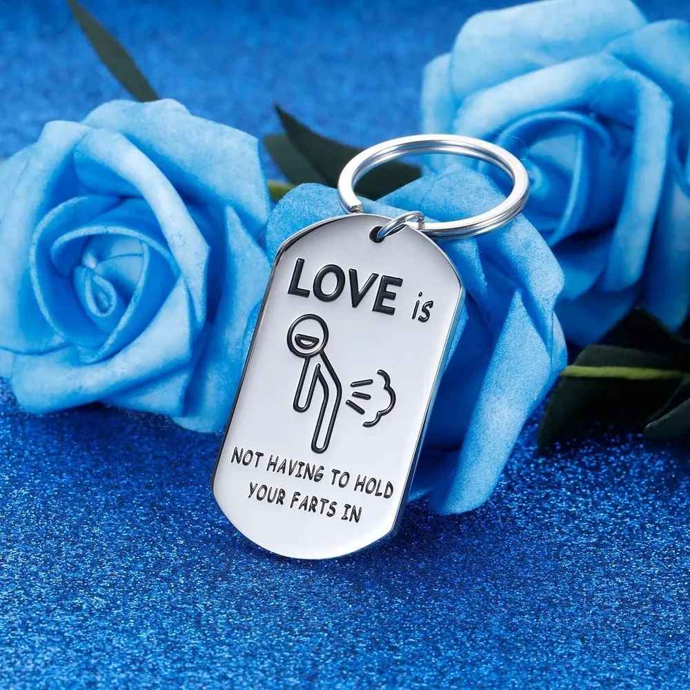 Funny Message Keychain Gift