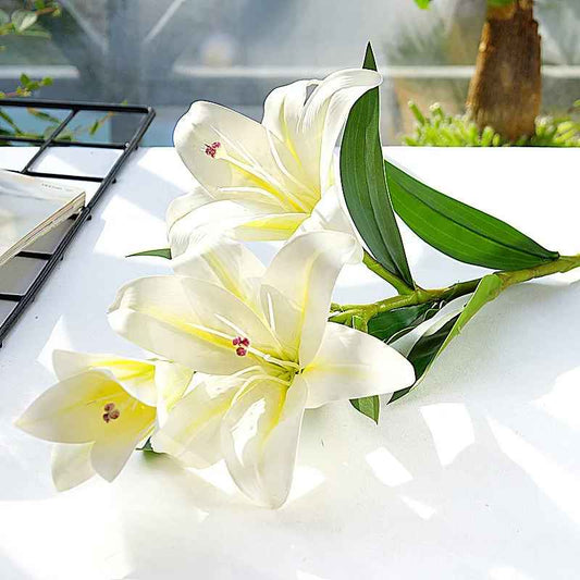 Artificial Real Touch Eternal Lily Flower