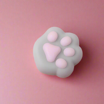 Cute Mochi Cat Paw Stress Relief Soft Squeeze Toy