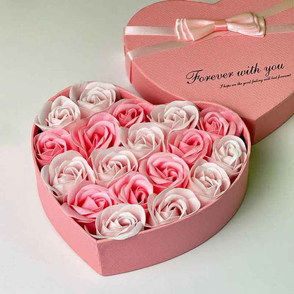 Romantic and Sweet Artificial Rose Gift Box