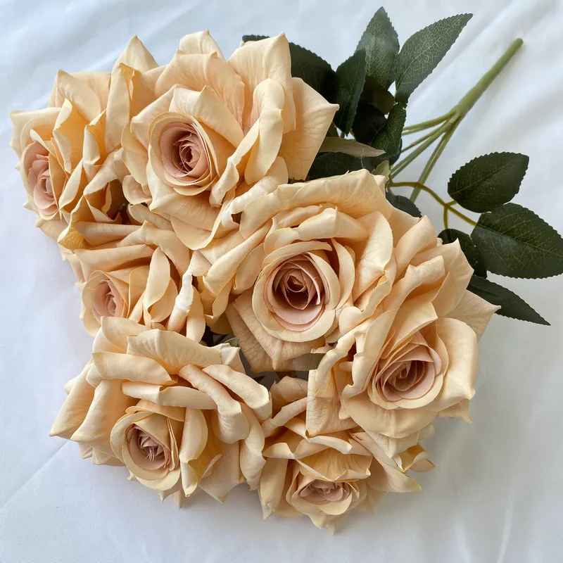 7 Head Artificial Diamond Rose Bouquet