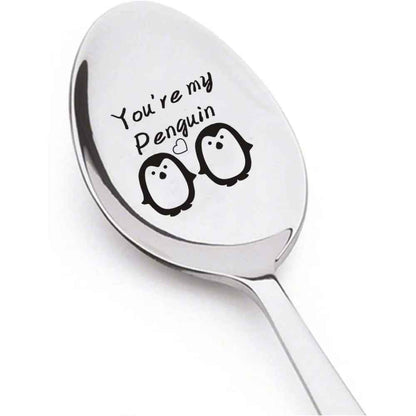 1pc You're My Penguin Spoon