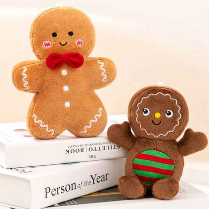 Adorable Christmas Gingerbread Plush Toy