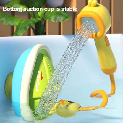 Cute Duck Electric Water Spray Bathroom Bathing Toy